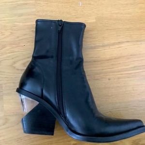 Jeffrey Campbell leather booties